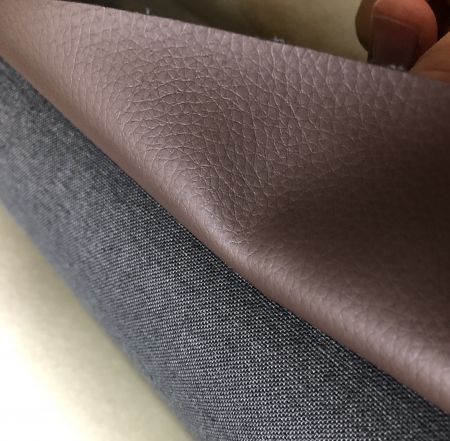 Полиуретановая синтетическая кожа - для обивки - демонстрация интерьера стула / дивана / яхты - PU синтетическая кожа-0,9 мм ± 0,1 мм для обивки стула / дивана / интерьера яхты